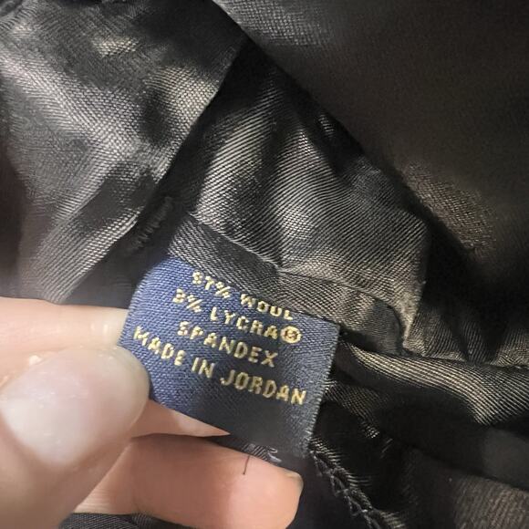 Brooks Brothers 346 Stretch Blazer Size 39 Short Wool Brown Micro Houndstooth - Picture 14 of 16